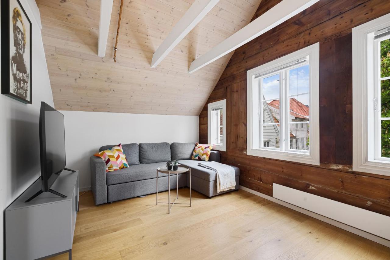 Charming Rooftop Apartment In Heart Of Stavanger Luaran gambar
