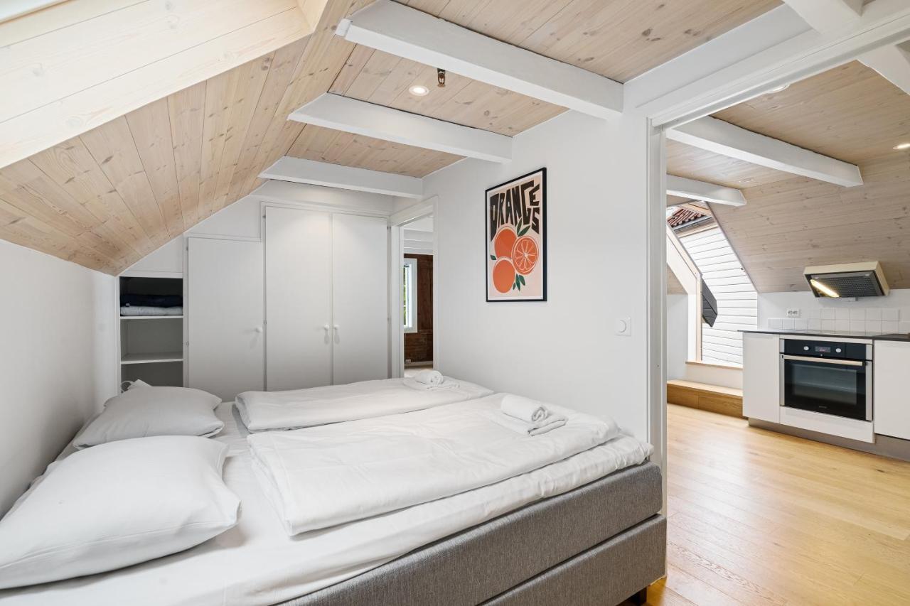Charming Rooftop Apartment In Heart Of Stavanger Luaran gambar