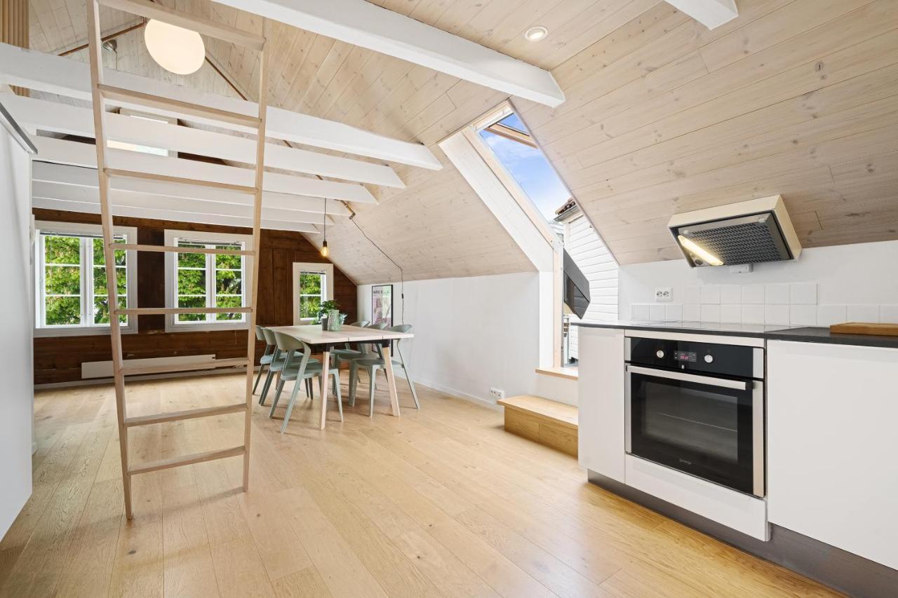 Charming Rooftop Apartment In Heart Of Stavanger Luaran gambar