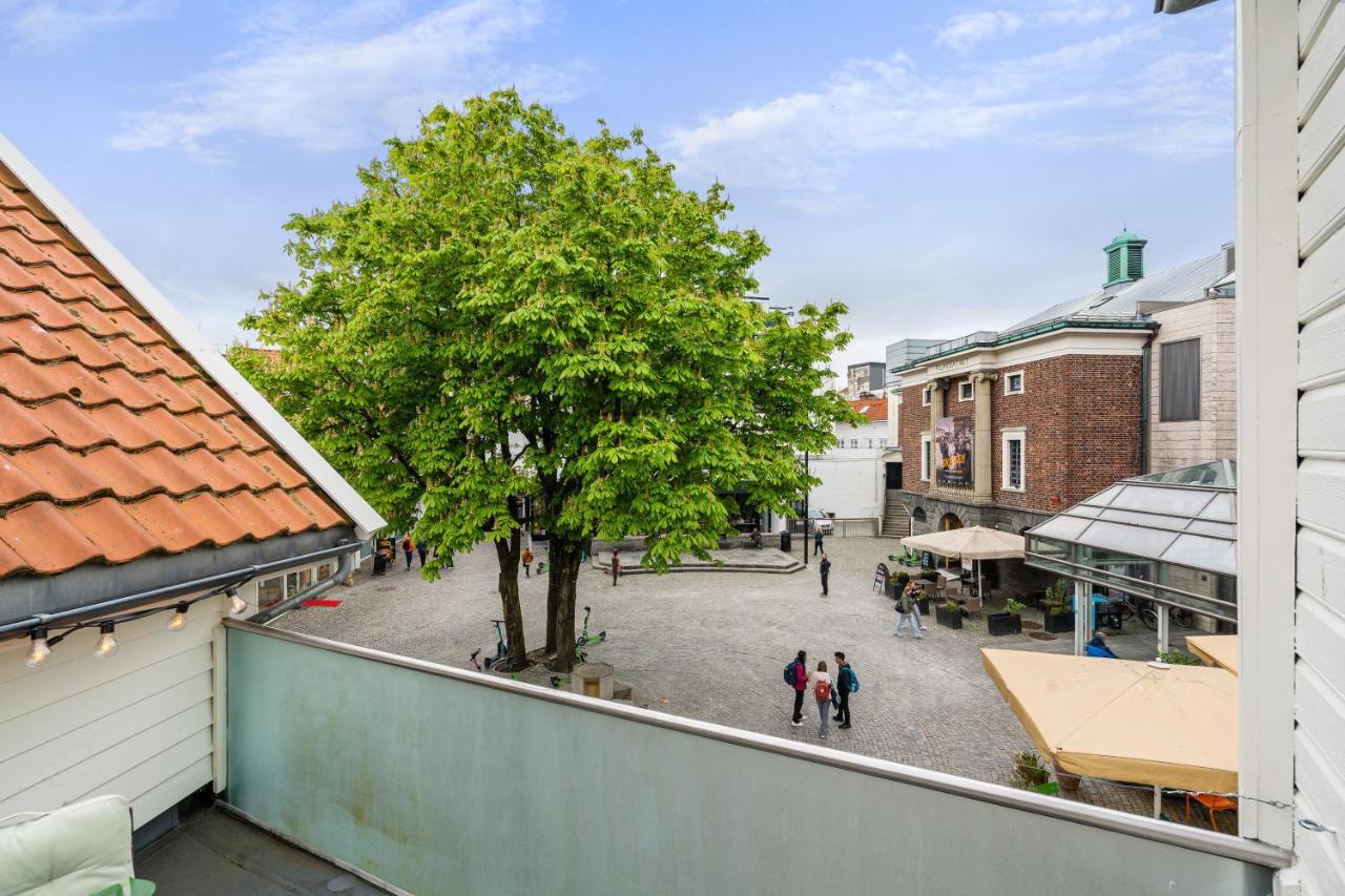 Charming Rooftop Apartment In Heart Of Stavanger Luaran gambar