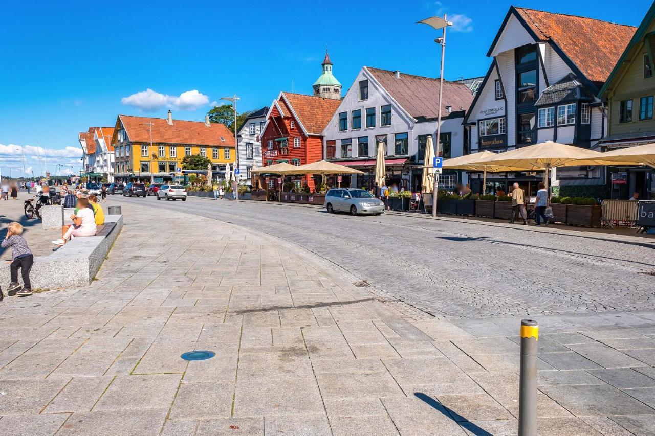 Charming Rooftop Apartment In Heart Of Stavanger Luaran gambar