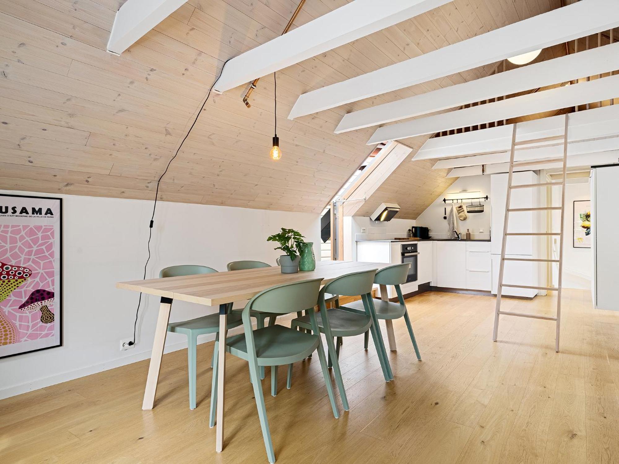 Charming Rooftop Apartment In Heart Of Stavanger Luaran gambar