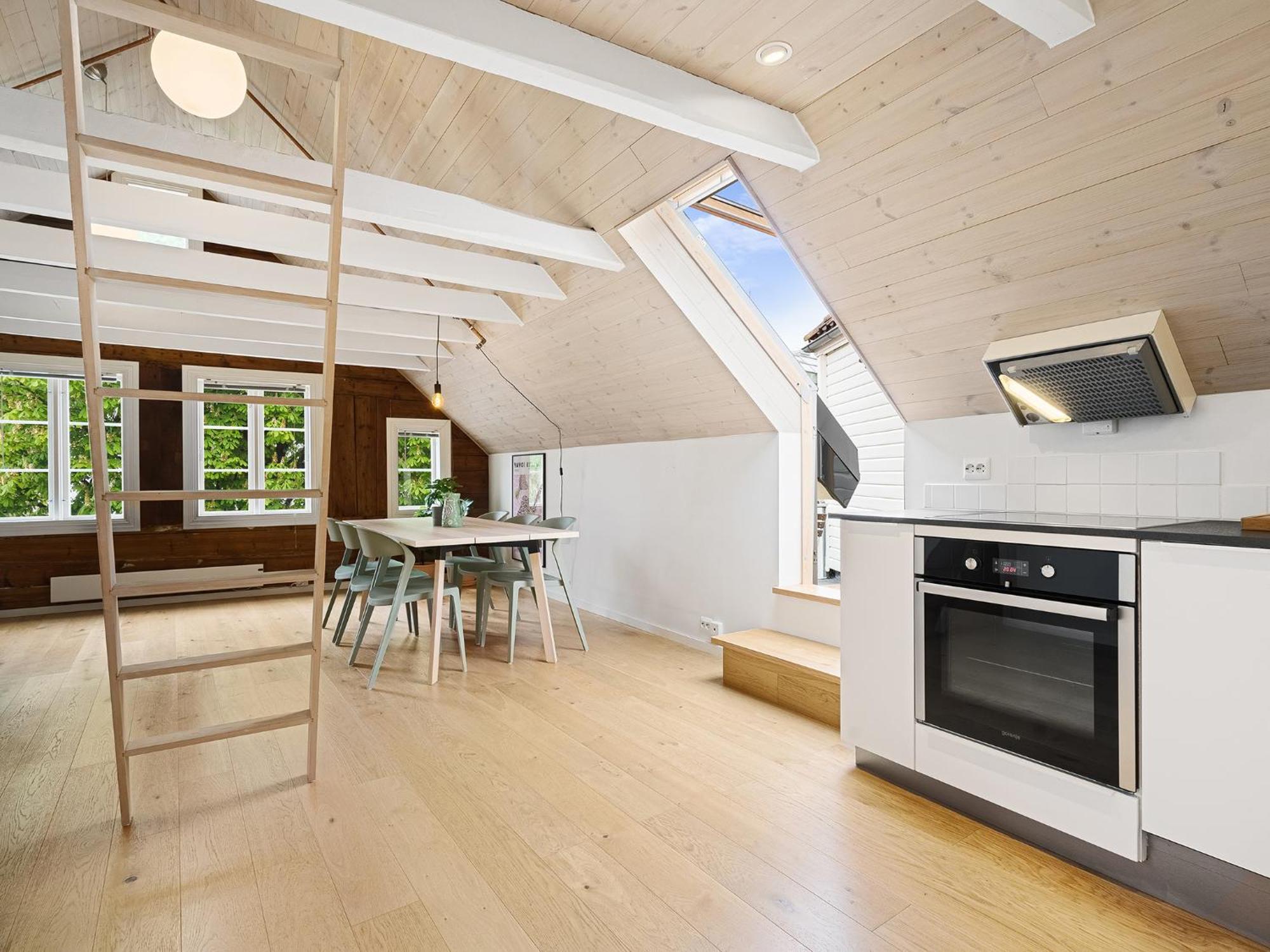 Charming Rooftop Apartment In Heart Of Stavanger Luaran gambar